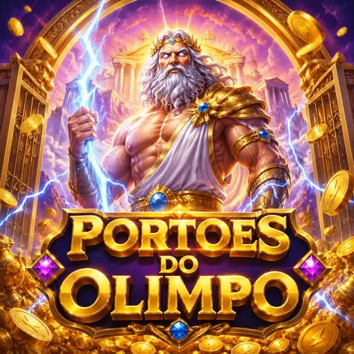 Zeus do Gates of Olympus com esferas de multiplicador na tela